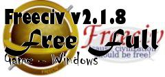 Box art for Freeciv v2.1.8 Free Full Game - Windows