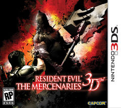 Box art for Resident Evil: The Mercenaries 3D