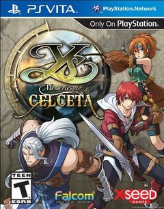 Box art for Ys: Memories Of Celceta