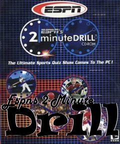 Box art for Espns 2-Minute Drill