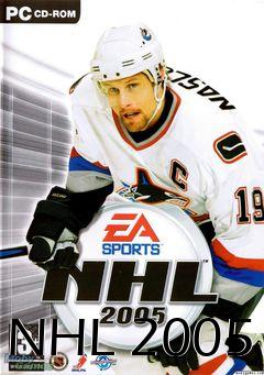 Box art for NHL 2005