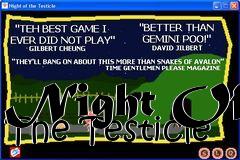 Box art for Night Of The Testicle