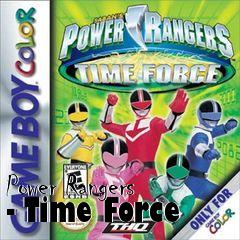 Box art for Power Rangers - Time Force