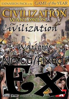 Box art for Civilization
            4: Warlords V2.08 [english] No-cd/fixed Exe