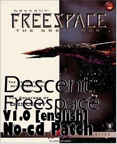 Box art for Descent:
Freespace V1.0 [english] No-cd Patch