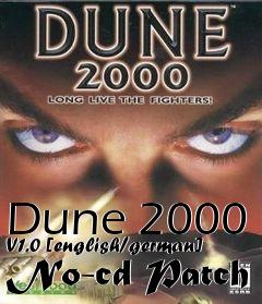 Box art for Dune
2000 V1.0 [english/german] No-cd Patch