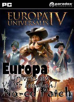 Box art for Europa
      Universalis V1.05b [english] No-cd Patch