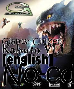 Box art for Giants:
Citizen Kabuto V1.1 [english] No-cd