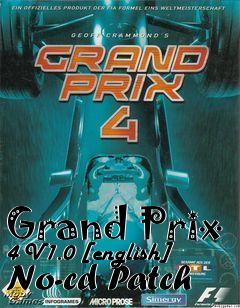 Box art for Grand
Prix 4 V1.0 [english] No-cd Patch