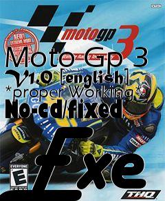 Box art for Moto
Gp 3 V1.0 [english] *proper Working* No-cd/fixed Exe