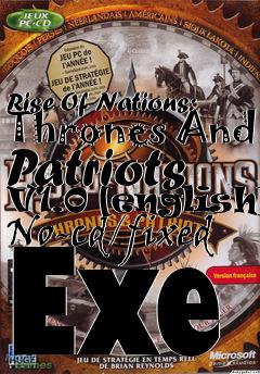 rise of nations thrones and patriots single disc