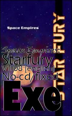 Box art for Space
Empires: Starfury V1.08 [english] No-cd/fixed Exe