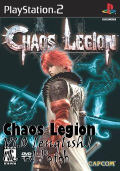 Box art for Chaos Legion V1.0 [english]
No-cd Patch