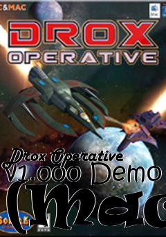 Box art for Drox Operative v1.000 Demo (Mac)