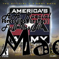 Box art for AA: Special Forces (Downrange) Full Install Mac
