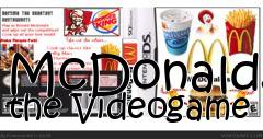 Box art for McDonalds the Videogame