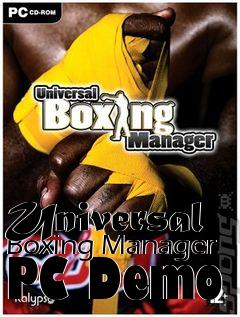 Box art for Universal Boxing Manager PC Demo
