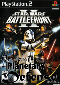 Box art for Mandalore - Planetary Defense