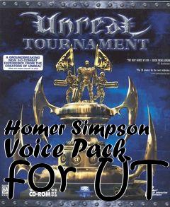 Box art for Homer Simpson Voice Pack for UT