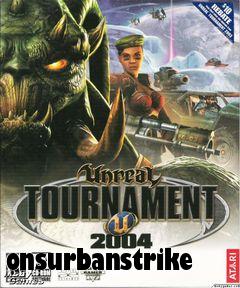 Box art for onsurbanstrike