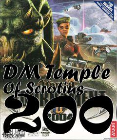 Box art for DM Temple Of Scrotius 2006