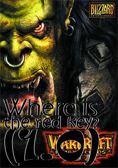 Box art for Where is the red key? (1.0)
