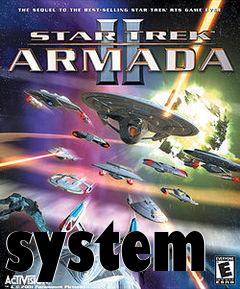 Box art for system