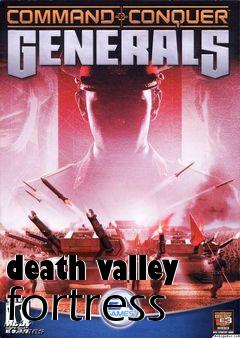 Box art for death valley fortress