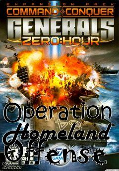 Box art for Operation Homeland Offense