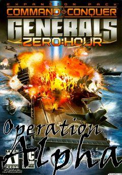 Box art for Operation Alpha