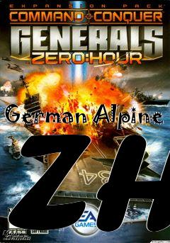 Box art for German Alpine ZH