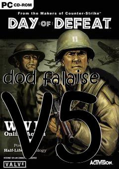 Box art for dod falaise v5