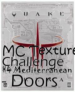 Box art for MC Texture Challenge #4 Mediterranean - Doors