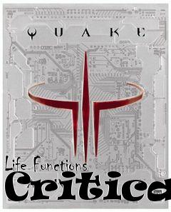 Box art for Life Functions Critical