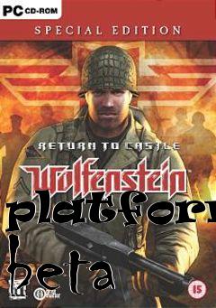 Box art for platforms beta