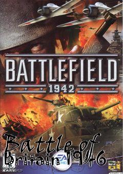 Box art for Battle of Britain 1946