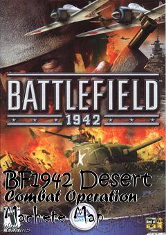 Box art for BF1942 Desert Combat Operation Machete Map