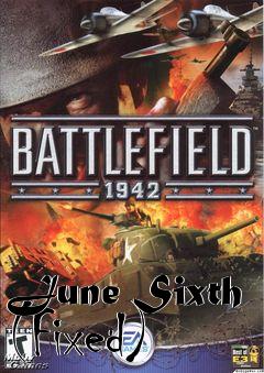 Box art for June Sixth (Fixed)