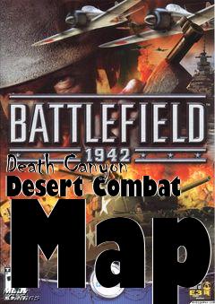 Box art for Death Canyon Desert Combat Map