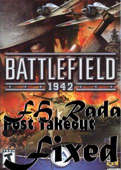 Box art for FH Radar Post Takeout Fixed