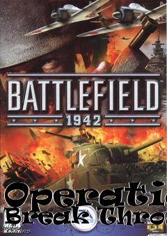 Box art for Operation Break Through