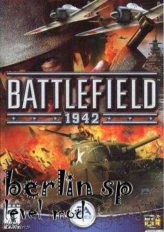 Box art for berlin sp level mod