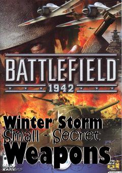 Box art for Winter Storm Small - Secret Weapons