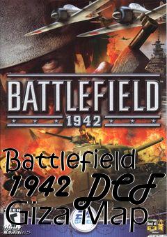 Box art for Battlefield 1942 DCF Giza Map