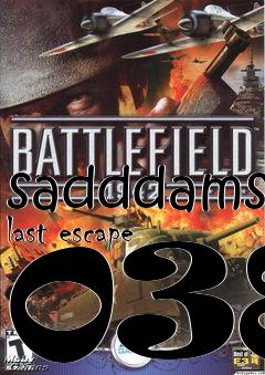 Box art for sadddams last escape 038