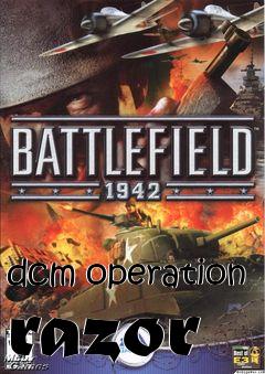 Box art for dcm operation razor