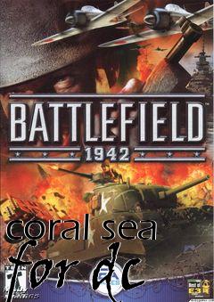 Box art for coral sea for dc