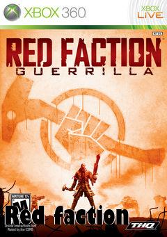 Box art for Red faction