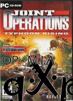 Box art for OP - M.I.A qXp