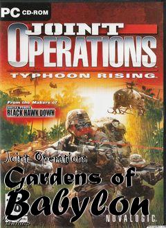 Box art for Joint Operations Gardens of Babylon